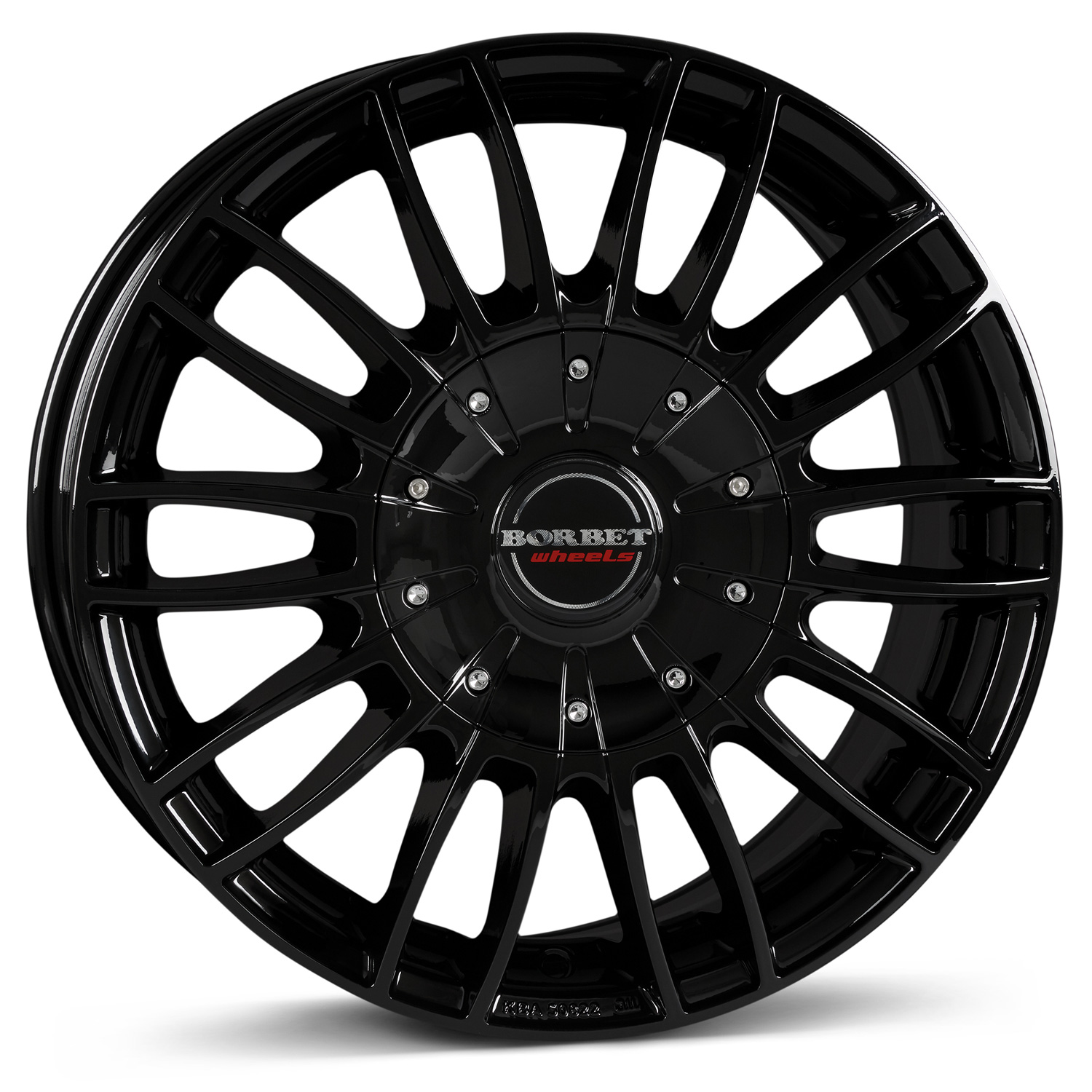 Llanta Borbet CW3 7,5x18 ET45 5x120 18 Pulgadas black glossy