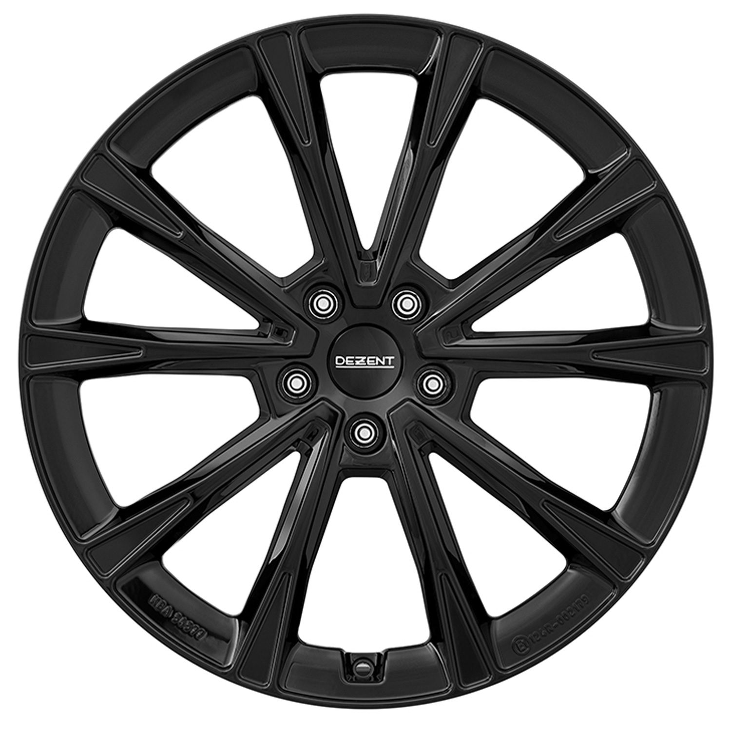 Llanta DEZENT AR black 9.0x19 ET42 5x112 19 Pulgadas