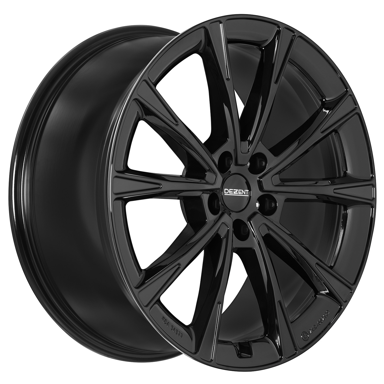 Llanta DEZENT AR black 9.0x19 ET42 5x112 19 Pulgadas