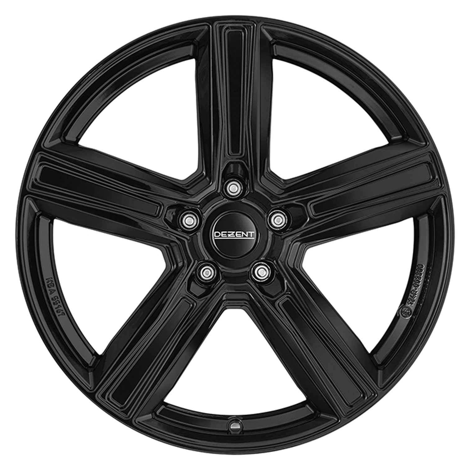 Llanta DEZENT KG black 8.0x18 ET45 5x112 18 Pulgadas
