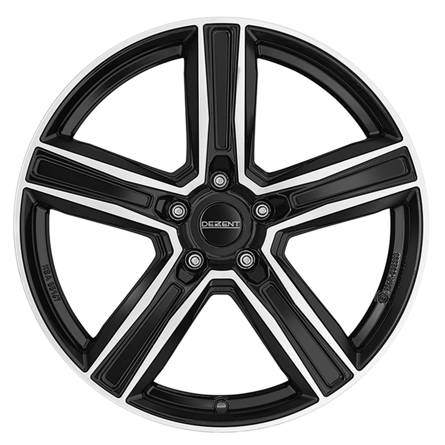 Llanta DEZENT KG dark 8.5x19 ET26 5x112 19 Pulgadas