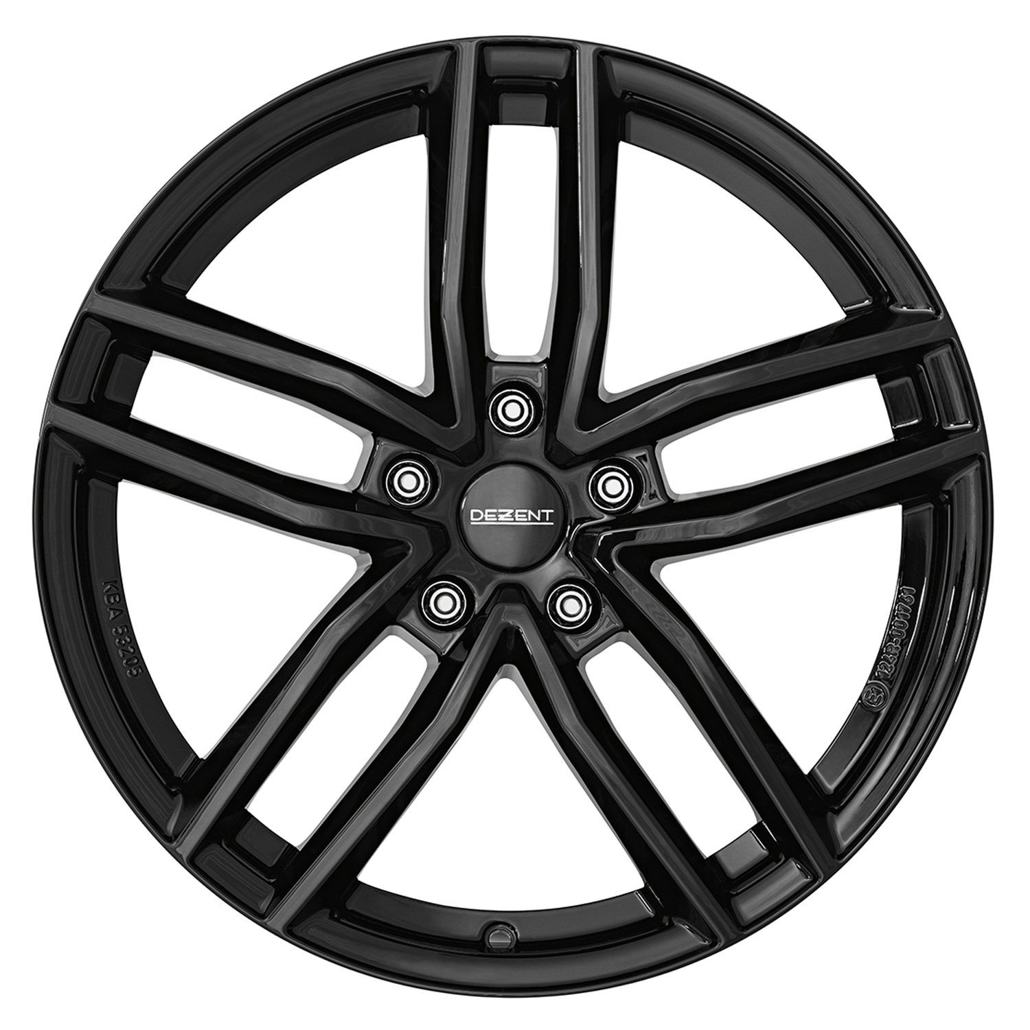 Llanta DEZENT TR black 6.5x16 ET41 5x112 16 Pulgadas