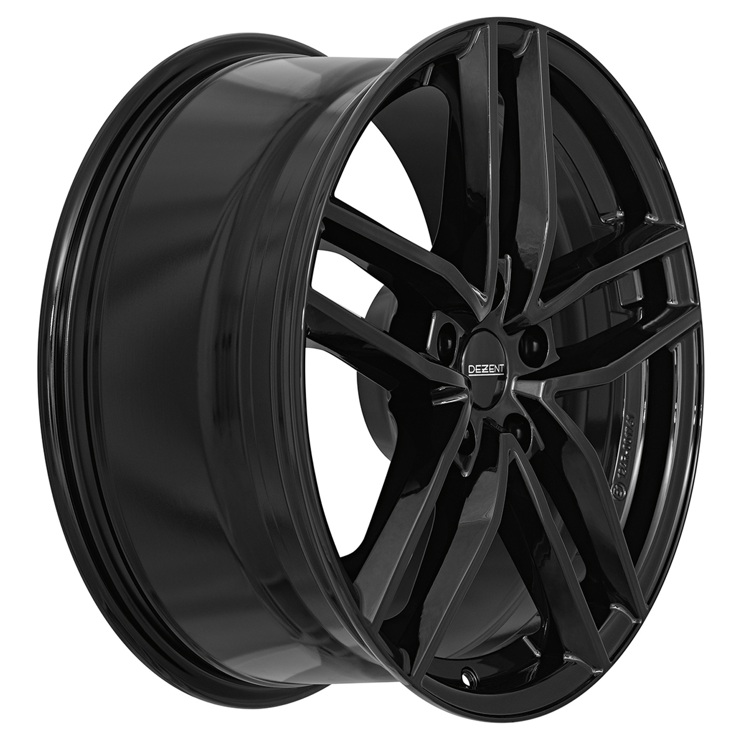 Llanta DEZENT TR black 6.5x16 ET41 5x112 16 Pulgadas