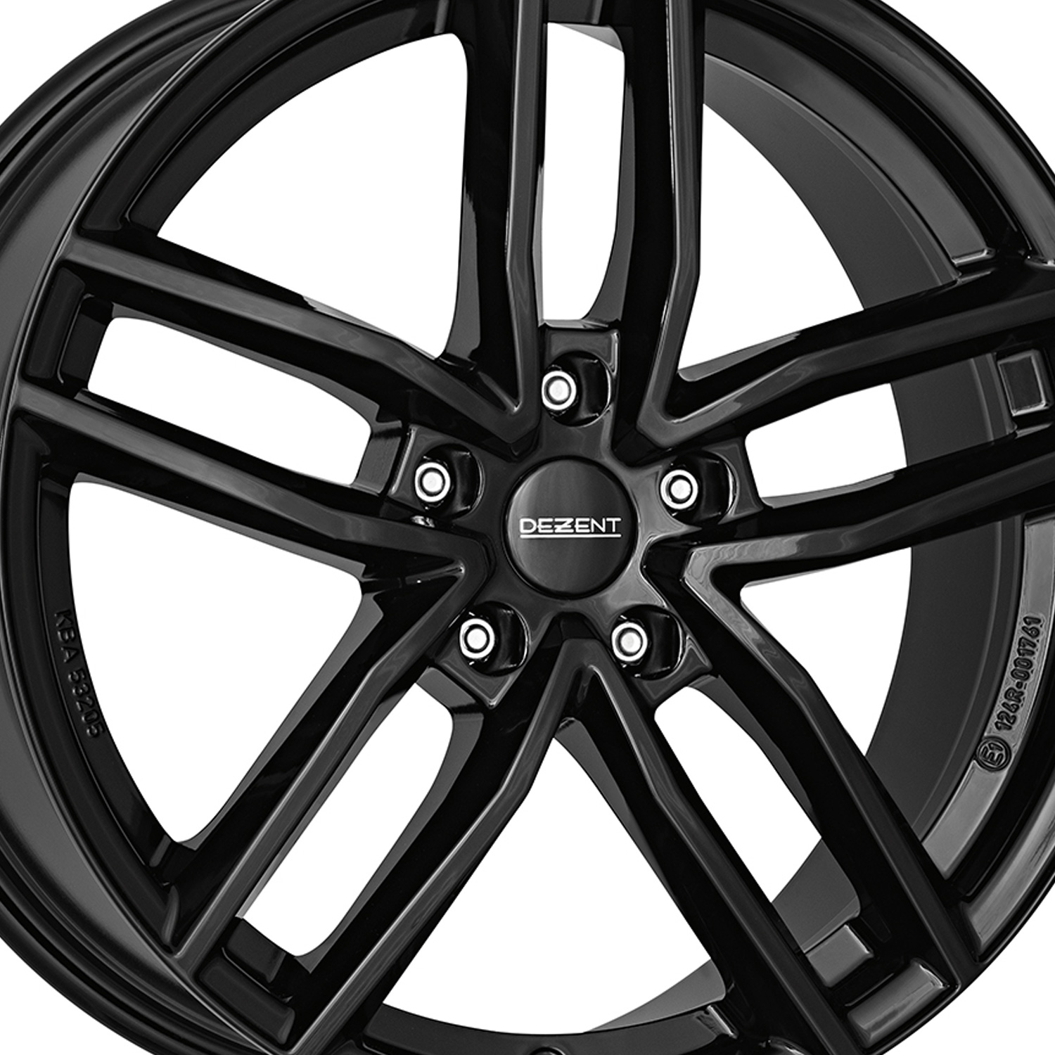 Llanta DEZENT TR black 6.5x16 ET41 5x112 16 Pulgadas