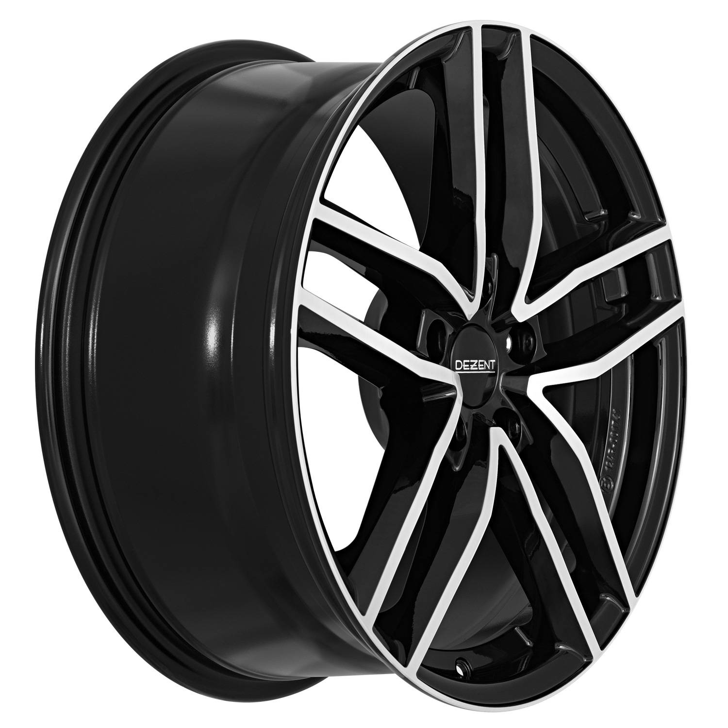 Llanta DEZENT TR dark 7.5x18 ET40 5x112 18 Pulgadas