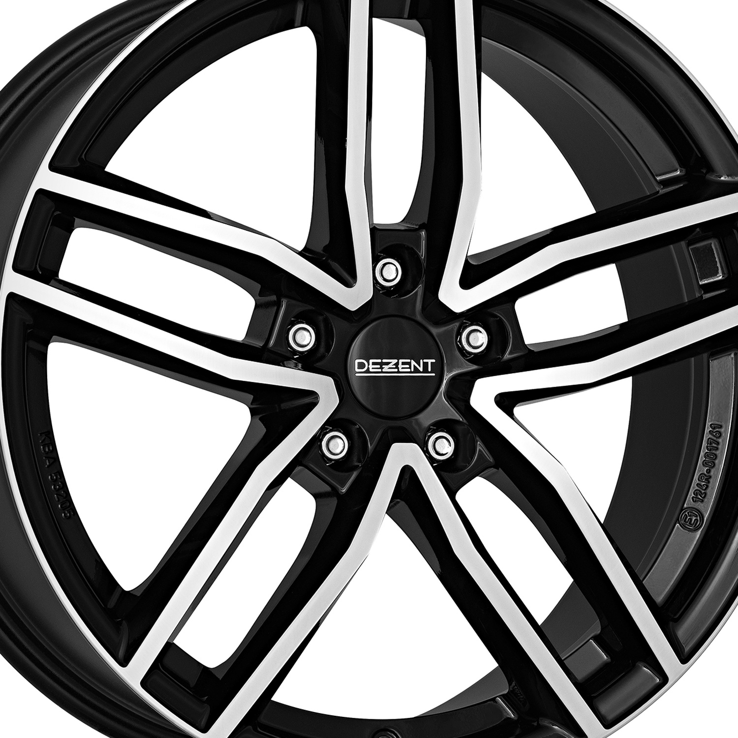 Llanta DEZENT TR dark 7.5x18 ET40 5x112 18 Pulgadas