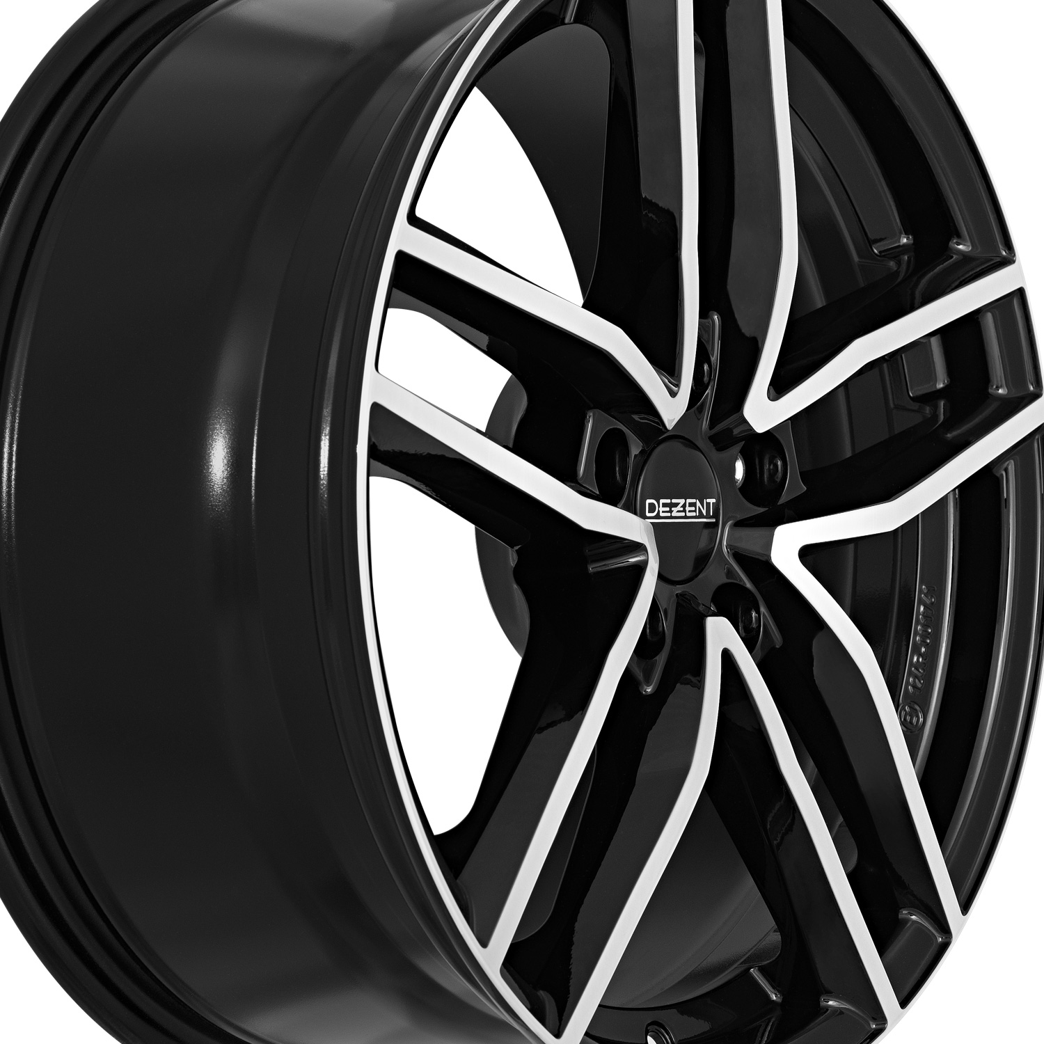 Llanta DEZENT TR dark 7.5x18 ET40 5x112 18 Pulgadas