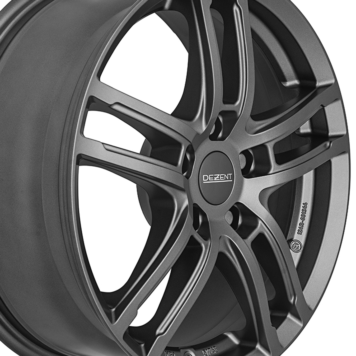 Llanta DEZENT TZ graphite 7.5x17 ET30 5x112 17 Pulgadas