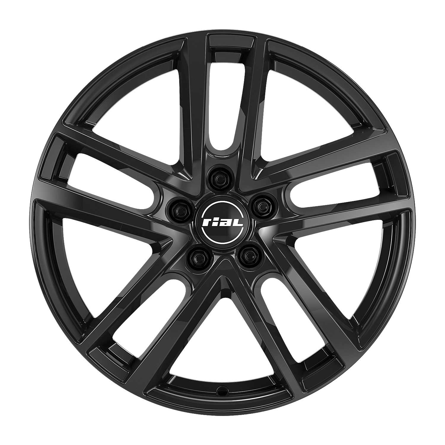 Llanta Rial Astorga 7,5x17 ET36 5x112 17 Pulgadas diamond-black