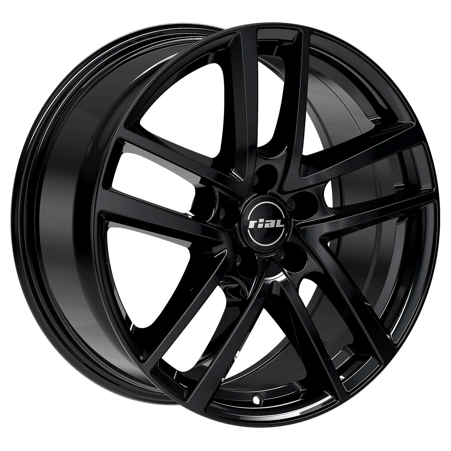 Llanta Rial Astorga 7,5x17 ET36 5x112 17 Pulgadas diamond-black