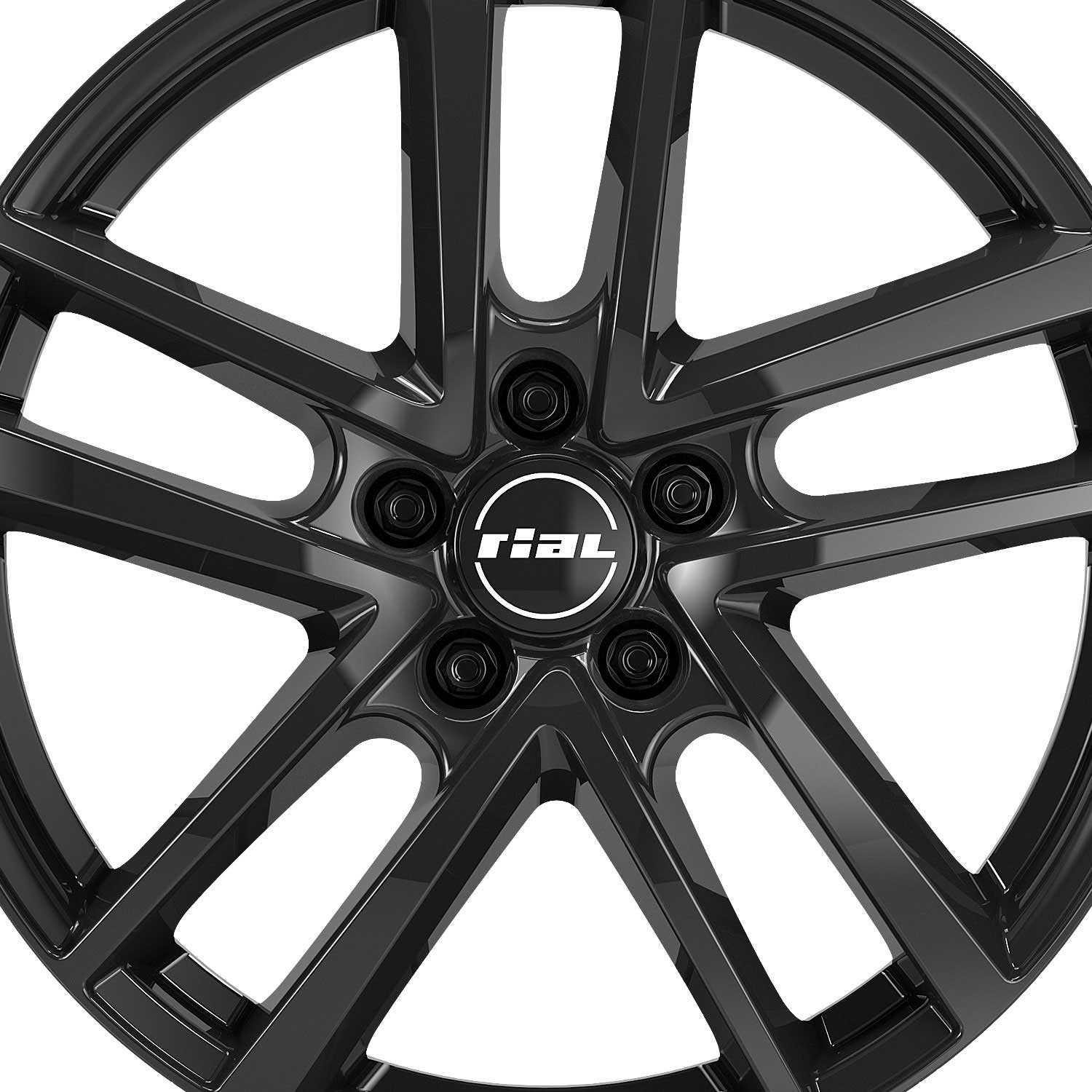 Llanta Rial Astorga 7,5x17 ET36 5x112 17 Pulgadas diamond-black
